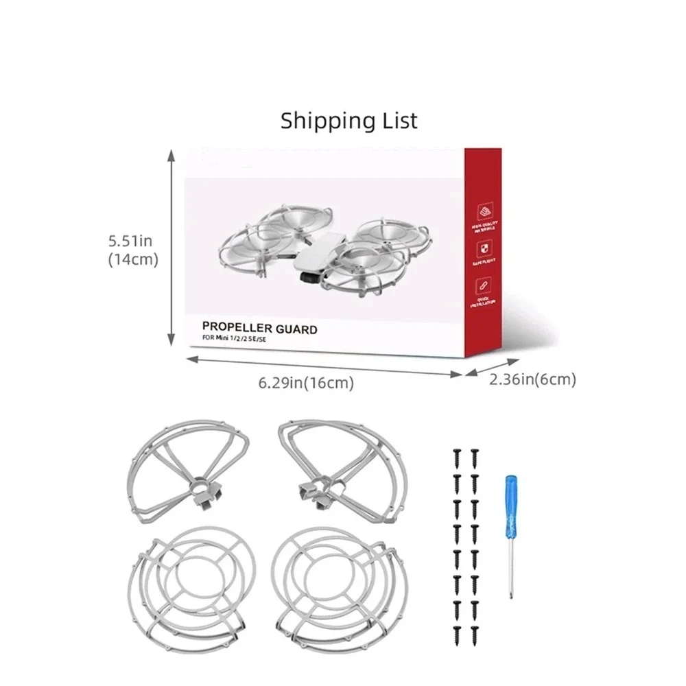 Propeller Guard Protector Bumper+ Landing Gear For Mini 1/2/2 SE SE Drone Blades